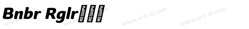Banburi Regular字体转换 Banburi Regular字体转换